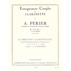 Auguste P&eacute;rier: Le D&eacute;butant Clarinettiste (Clarinet solo)