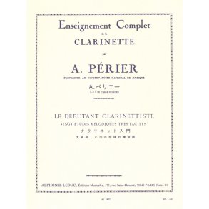 Auguste Périer: Le Débutant Clarinettiste (Clarinet solo)