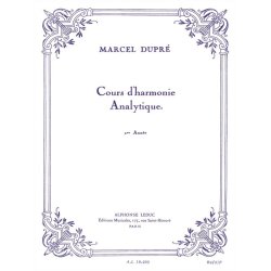 Dupre Cours D'harmonie Analytique 2eme Annee Bl719 Book