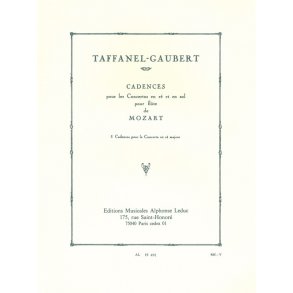 W.A. Mozart: 3 Cadenzas For Concerto KV 314