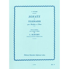 Georg Philipp Telemann: Sonata In A Minor (Oboe and Piano)