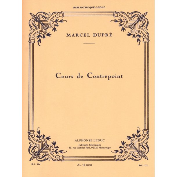 Marcel Dupr&eacute;: Counterpoint Lesson