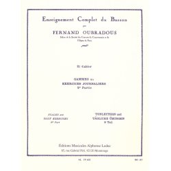 Fernand Oubradous: Enseignement complet Vol.2 (Bassoon solo)