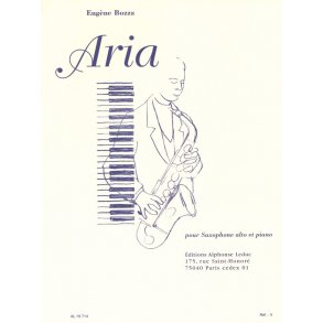 Eugene Bozza: Aria (Alto Saxophone/Piano)