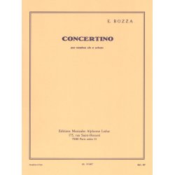 Eug&egrave;ne Bozza: Concertino (Saxophone-Alto & Piano)