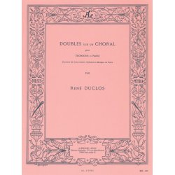 Ren&eacute; Duclos: Doubles sur un Choral (Trombone & Piano)