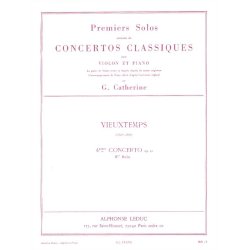 Vieuxtemps Premier Solo Extrait Concerto No 4 Op 31 Violin & Piano Bk