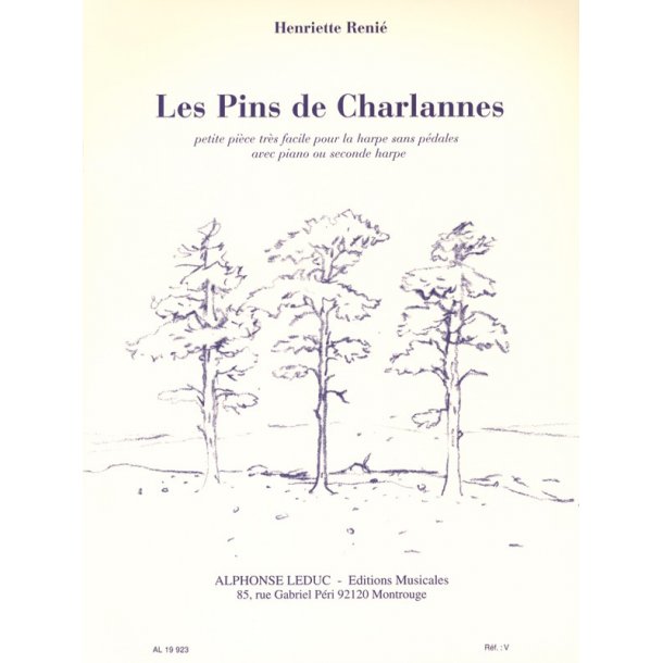 Henriette Reni&eacute;: Les Pins de Charlannes (Harp & Piano)