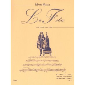 Marin Marais: La Folia (Cello and Piano)