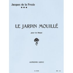Jacques de la Presle: Le Jardin mouill&eacute; (Harp solo)