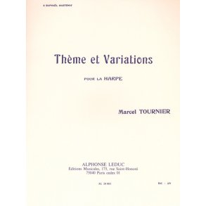 Marcel Tournier: Thème et Variations (Harp solo)