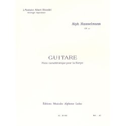 Alphonse Hasselmans: Guitare Op.50 (Harp solo)