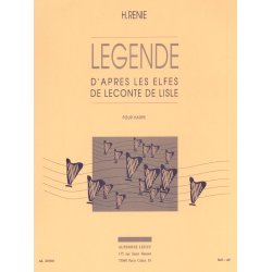 Henriette Reni&eacute;: L&eacute;gende d'apr&egrave;s 'Les Elfes' de Leconte de Lisle (Harp solo)