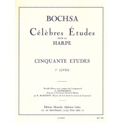 Robert Nicholas Charles Bochsa: 50 Etudes Op.34 Vol.1 (Harp Solo)
