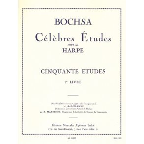 Robert Nicholas Charles Bochsa: 50 Etudes Op.34 Vol.1 (Harp Solo)
