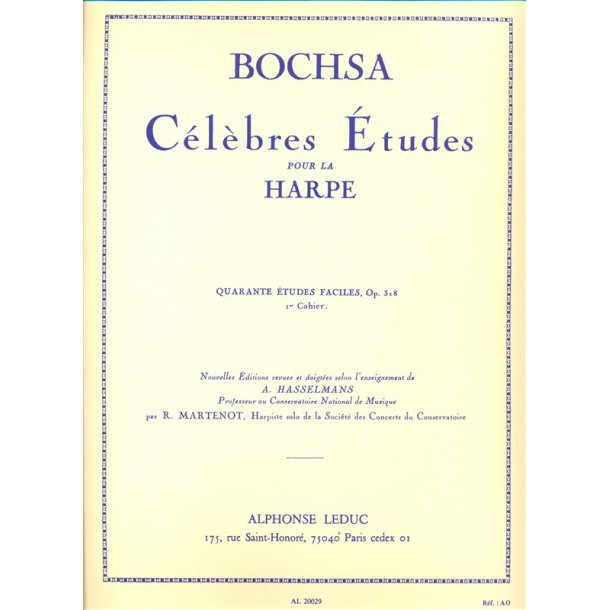 Robert Nicholas Charles Bochsa: Quarante Etudes Faciles Op.318 Volume One