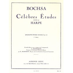 Robert Nicholas Charles Bochsa: 40 Etudes faciles Op.318, Vol.2 (Harp solo)