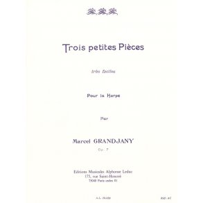 Marcel Grandjany: 3 Petites Pièces Très Faciles Op.7 (Harp Solo)