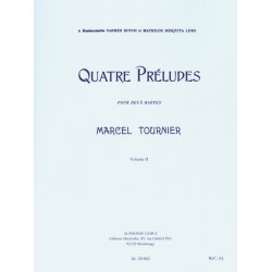 Marcel Tournier: 4 Pr&eacute;ludes Op.16, 2&egrave;me Suite (Harps 2)