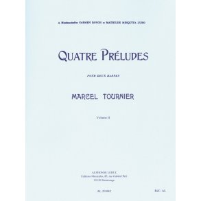 Marcel Tournier: 4 Préludes Op.16, 2ème Suite (Harps 2)