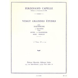 F. Capelle: 20 Grandes Etudes Vol.2 (Oboe solo)