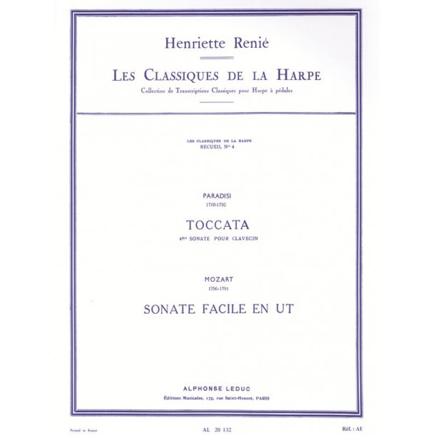 Various Composers: Les Classiques de la Harpe Vol.4 (Harp solo)
