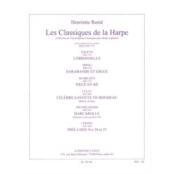 Divers Renie Henriette Classique Harpe No 2 Harp Anthology