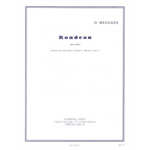 Olivier Messiaen: Rondeau (Piano solo)