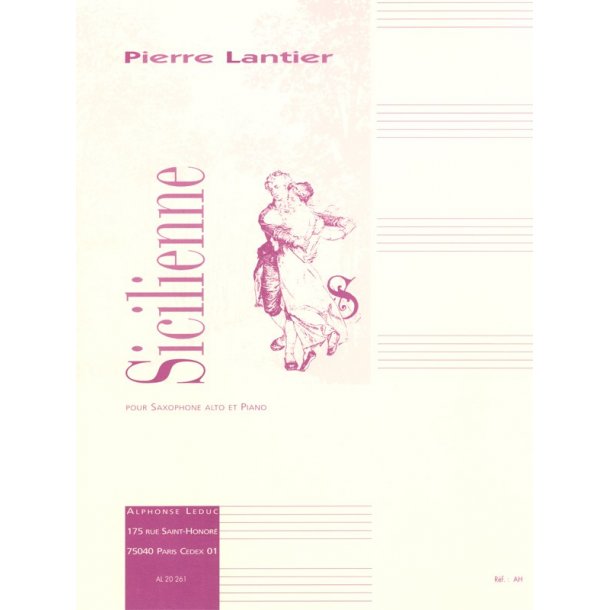 Pierre Lantier: Sicilienne (Alto Saxophone)