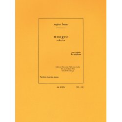 Eug&egrave;ne Bozza: Nuages, Scherzo (Saxophones 4)