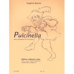 Eug&egrave;ne Bozza: Pulcinella Op.53 No.1 (Alto Saxophone/Piano)