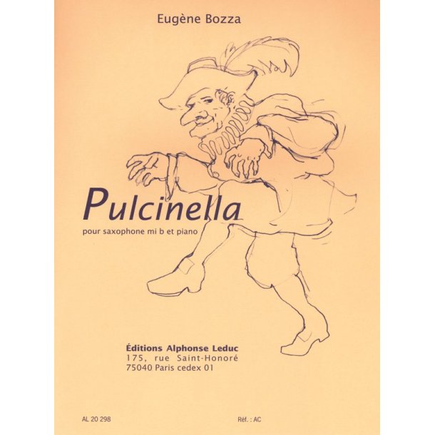 Eug&egrave;ne Bozza: Pulcinella Op.53 No.1 (Alto Saxophone/Piano)