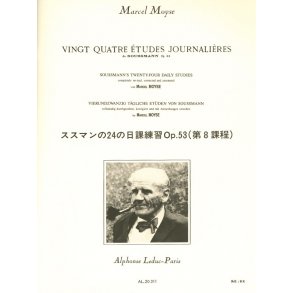 Marcel Moÿse: 24 Etudes journalières de Soussmann Op.53 (Flute solo)
