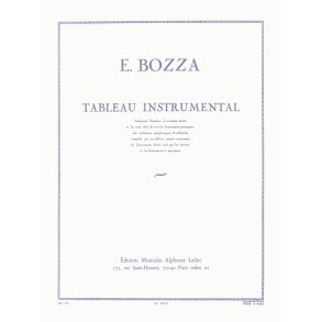 Eugène Bozza: Tableau instrumental (Book)