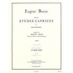 Eugene Bozza: 12 Etudes-Caprices