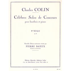 Charles Colin: Solo de Concours No.1, Op.33 (Oboe & Piano)