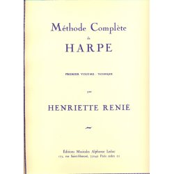 M&eacute;thode Compl&egrave;te de Harpe Volume 1 : technique