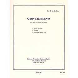 Eug&egrave;ne Bozza: Concertino Op.49 (Bassoon & Piano)