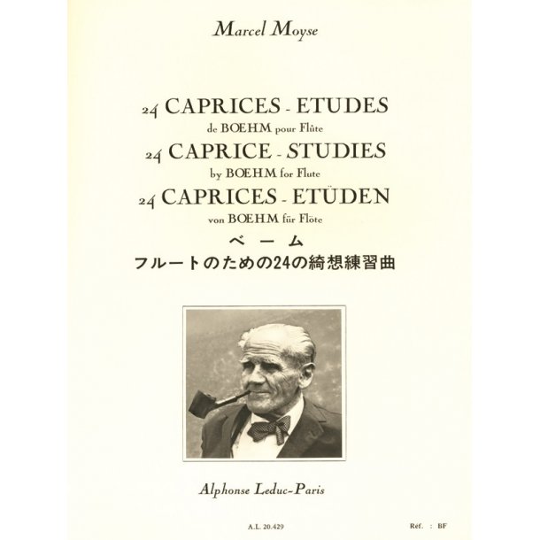 Marcel Mo&yuml;se: 24 Caprices-Etudes de Boehm Op.26 (Flute solo)