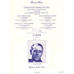 Marcel Mule: 53 Etudes For All Saxophones - Volume 1