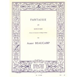 Albert Beaucamp: Fantaisie (Flute & Piano)