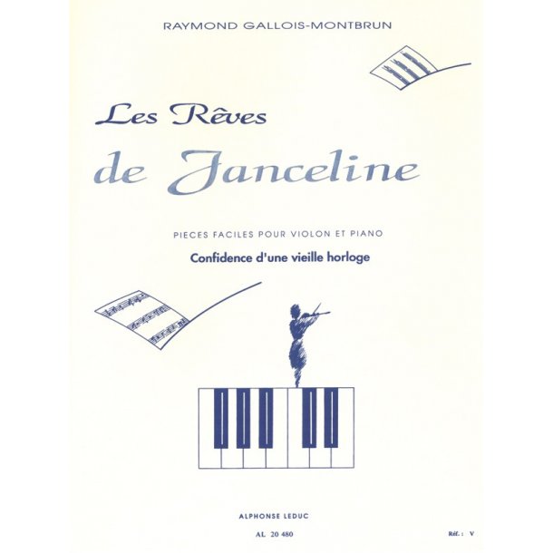 Raymond Gallois-Montbrun: Confidence d'une vieille Horloge (Violin & Piano)