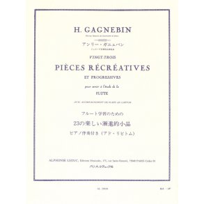 Henri Gagnebin: 23 Pièces Récréatives Et Progressives