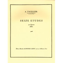 Franz Wilhelm Ferling: 16 Etudes (Clarinet solo)