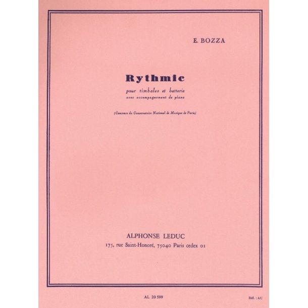 Eug&egrave;ne Bozza: Rythmic Op.70