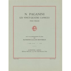 Niccol&ograve; Paganini: 24 Caprices Op.1, Vol.2 (Violin & Piano)