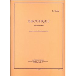 Eug&egrave;ne Bozza: Bucolique (Clarinet & Piano)