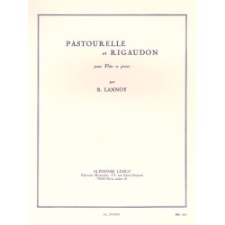 Robert Lucien Lannoy: Pastourelle et Rigaudon (Flute & Piano)