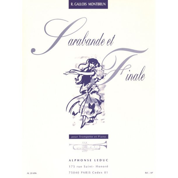 Raymond Gallois-Montbrun: Sarabande et Finale (C) (Trumpet & Piano)