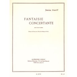 Jeanine Rueff: Fantaisie concertante (Bb) (Trumpet & Piano)